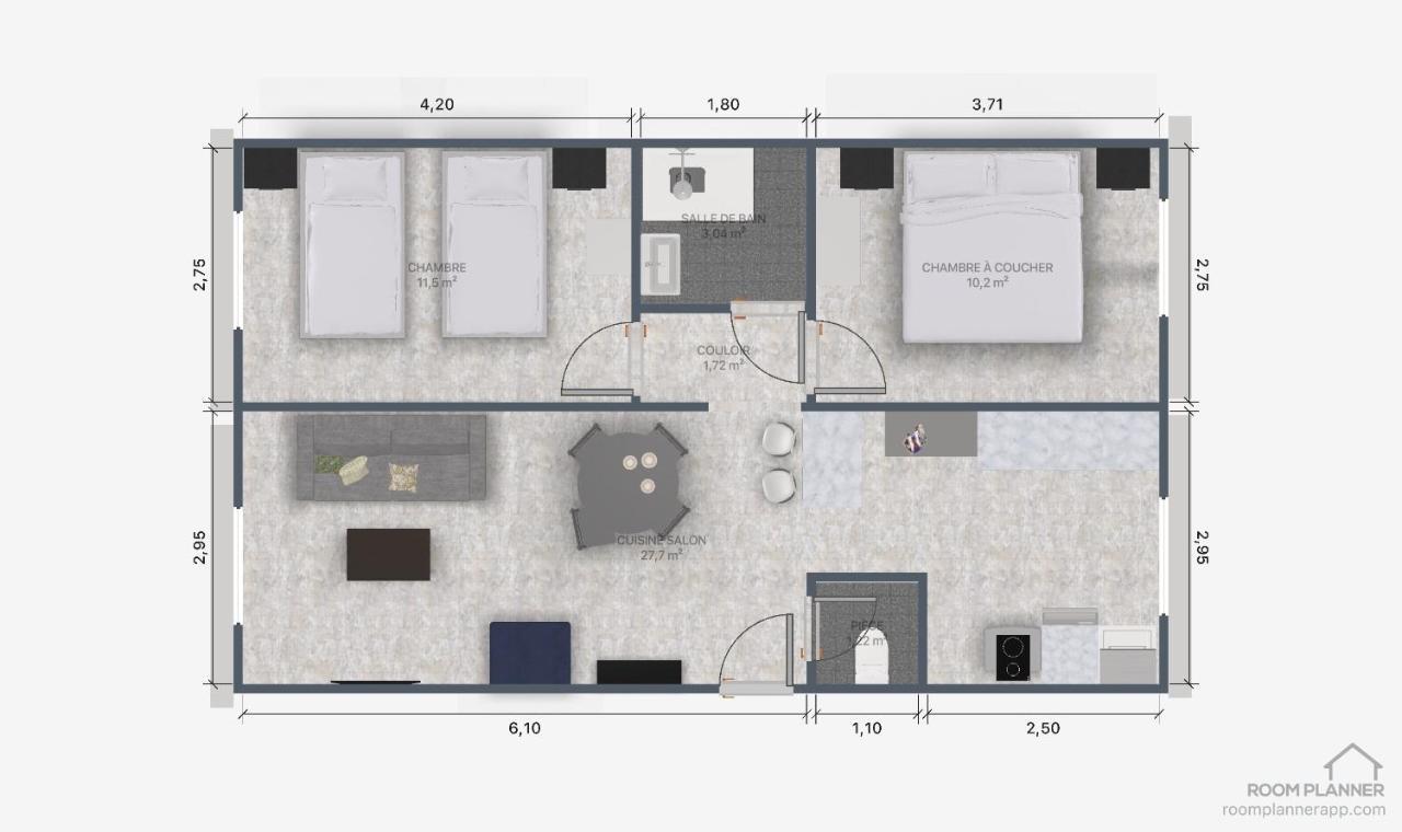 Appartement Breil Sur Roya Centre Ngoại thất bức ảnh